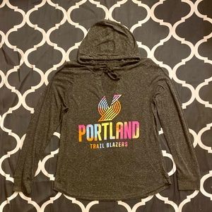 Trail Blazers hooded shirt